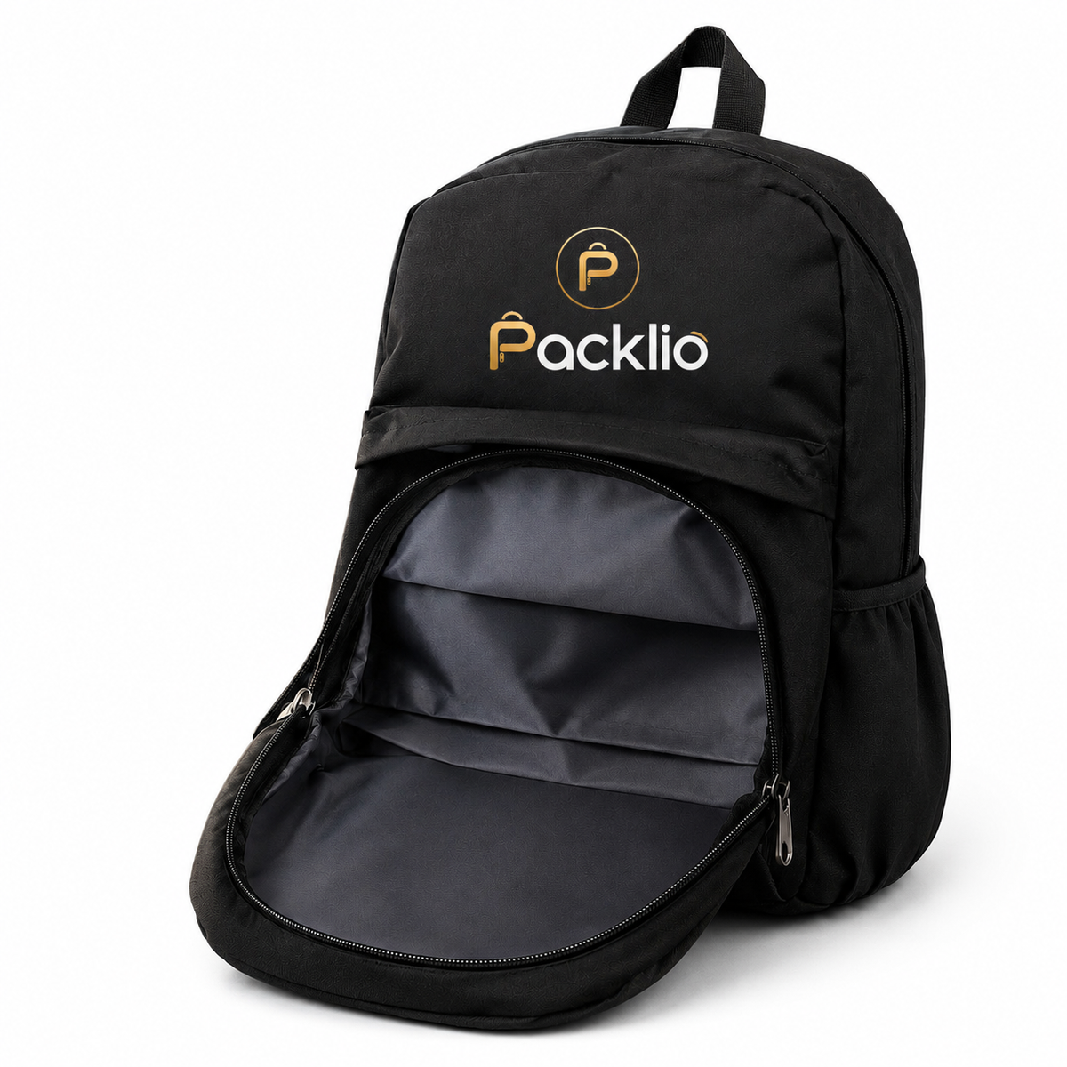 Packlio School Backpack – Black & Green