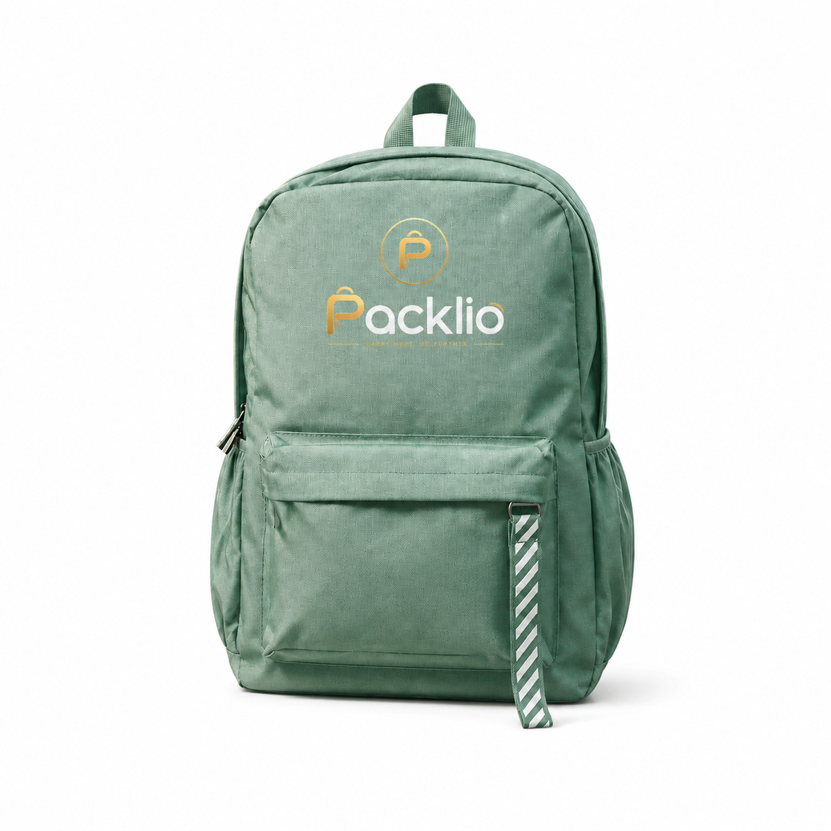 Packlio School Backpack – Black & Green