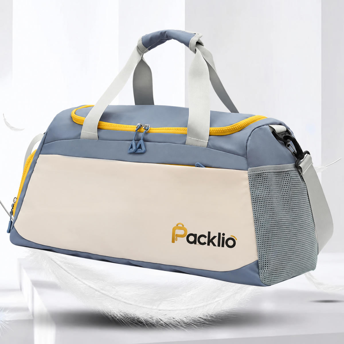 Packlio Gym Duffel Bag – Blue & Pink