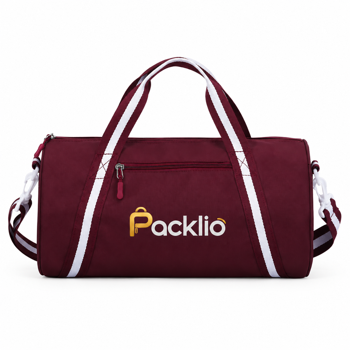 Packlio Gym Duffel Bag – Navy Blue & Red