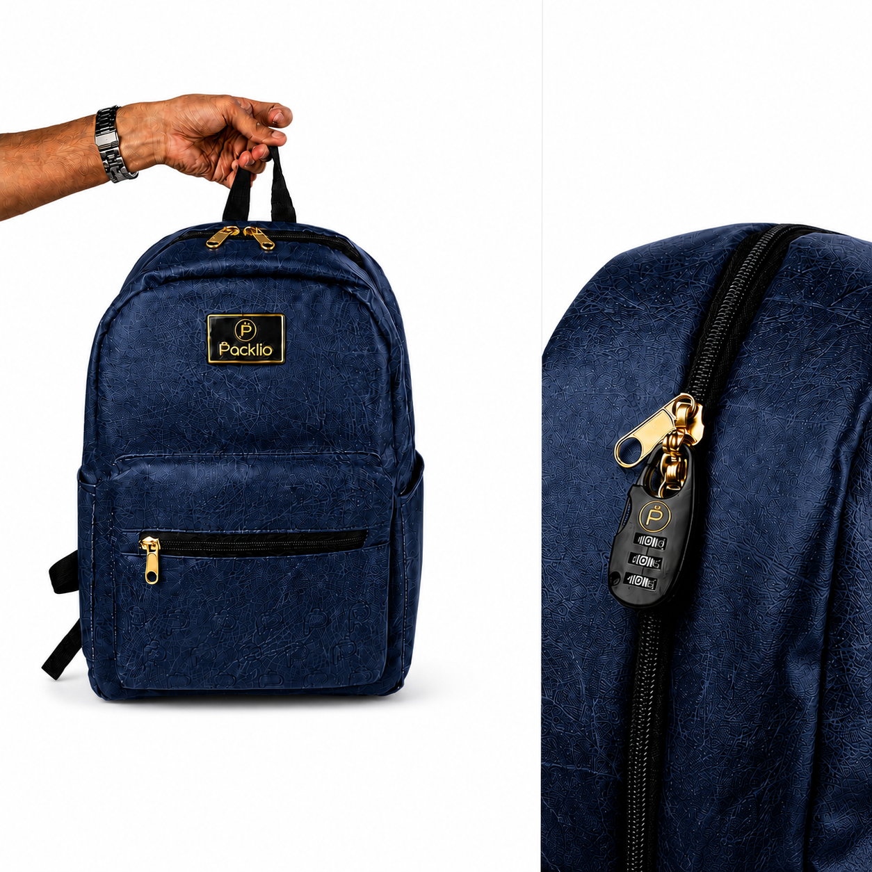 Packlio Executive Laptop Backpack – Premium Water-Resistant Business & Travel Bag
