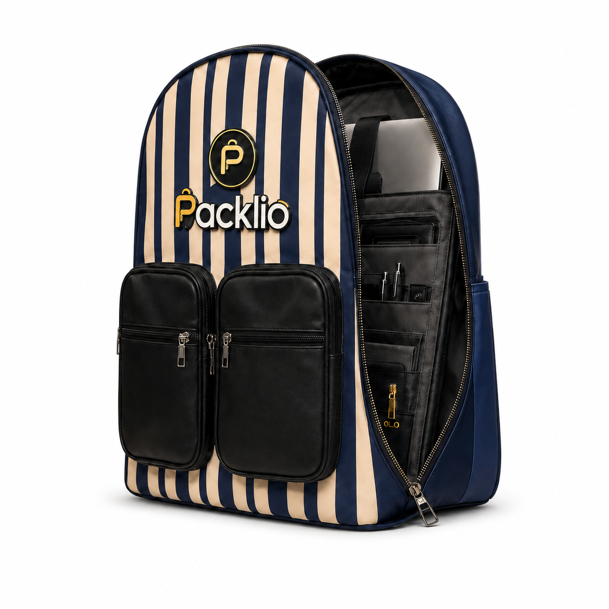 Packlio Urban Stripe Laptop Backpack