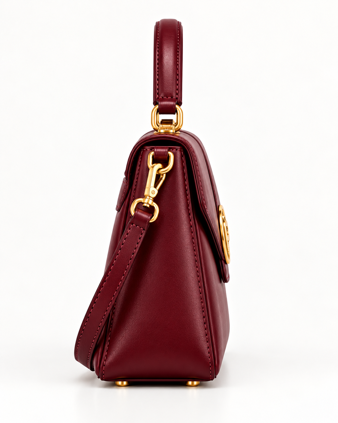 Packlio Women's Handbag – Green & Red