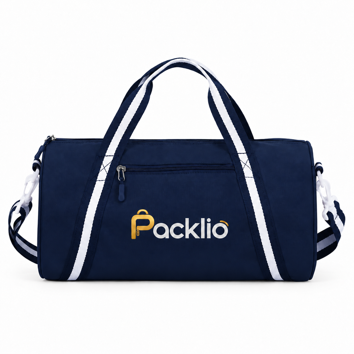 Packlio Gym Duffel Bag – Navy Blue & Red