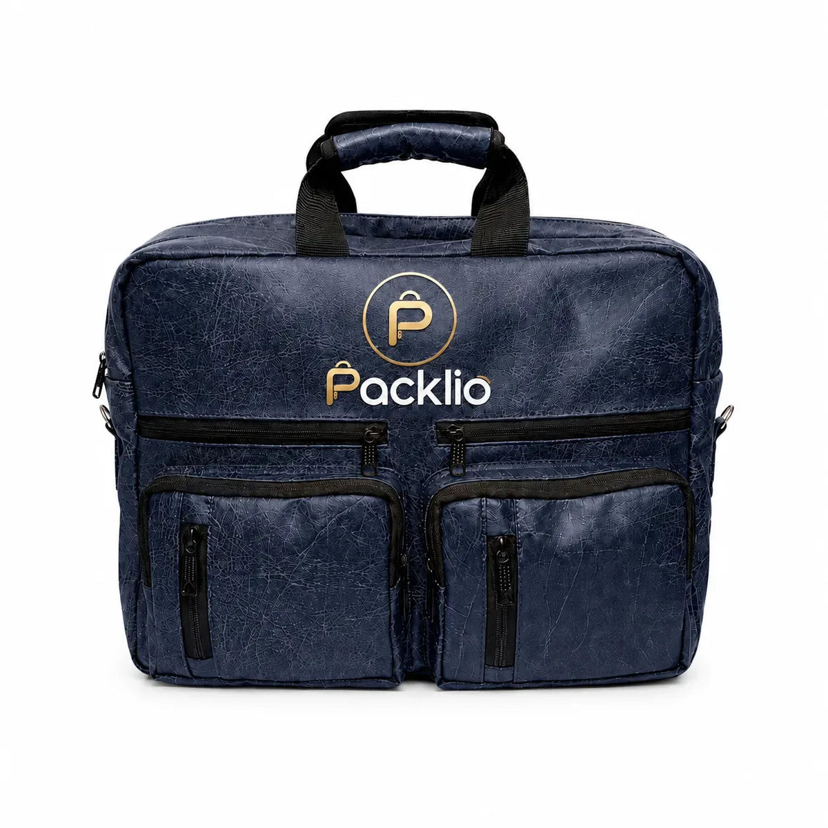 Packlio Laptop Backpack – Brown & Blue
